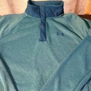 Under Armour Teal Quarter-Zip Pullover
